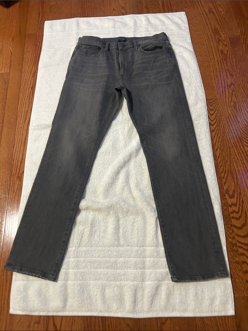 J Crew Men's Gray Slim Fit Jeans